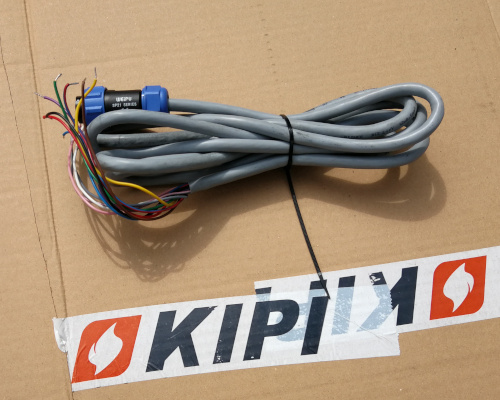 Kabel sterowniczy do palnika KIPI 12 pin z wtyczką
